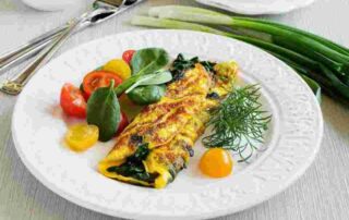 Roulade d'omelette